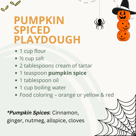 Pumpkin Spiced Playdough