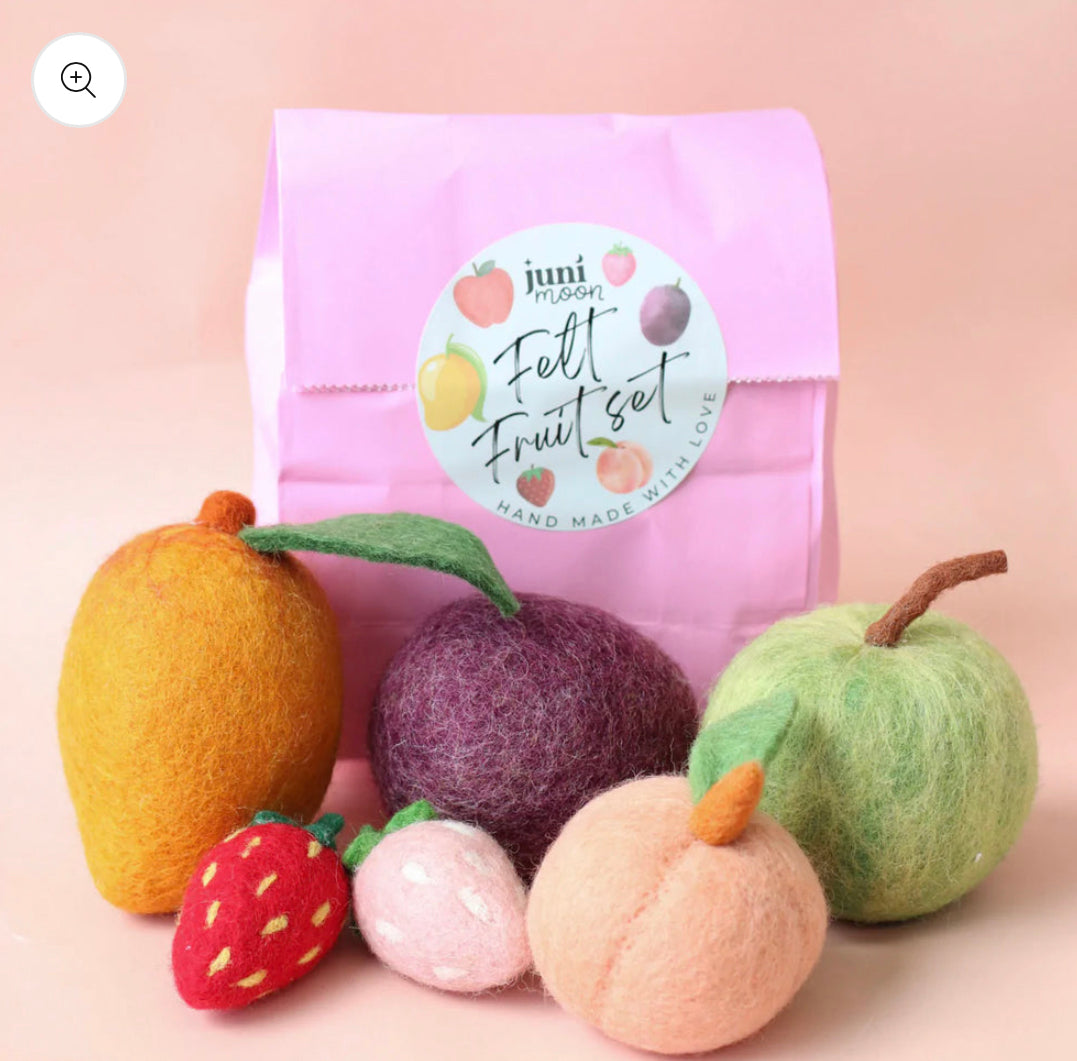 Felt Fruit Set - Little Explorers Toy Shop - Juni Moon