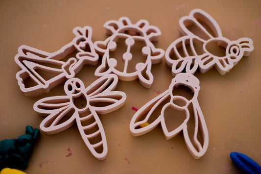 Mini Insect Eco Cutter ™ Set (5pc) - Little Explorers Toy Shop - Kinfolk And Co