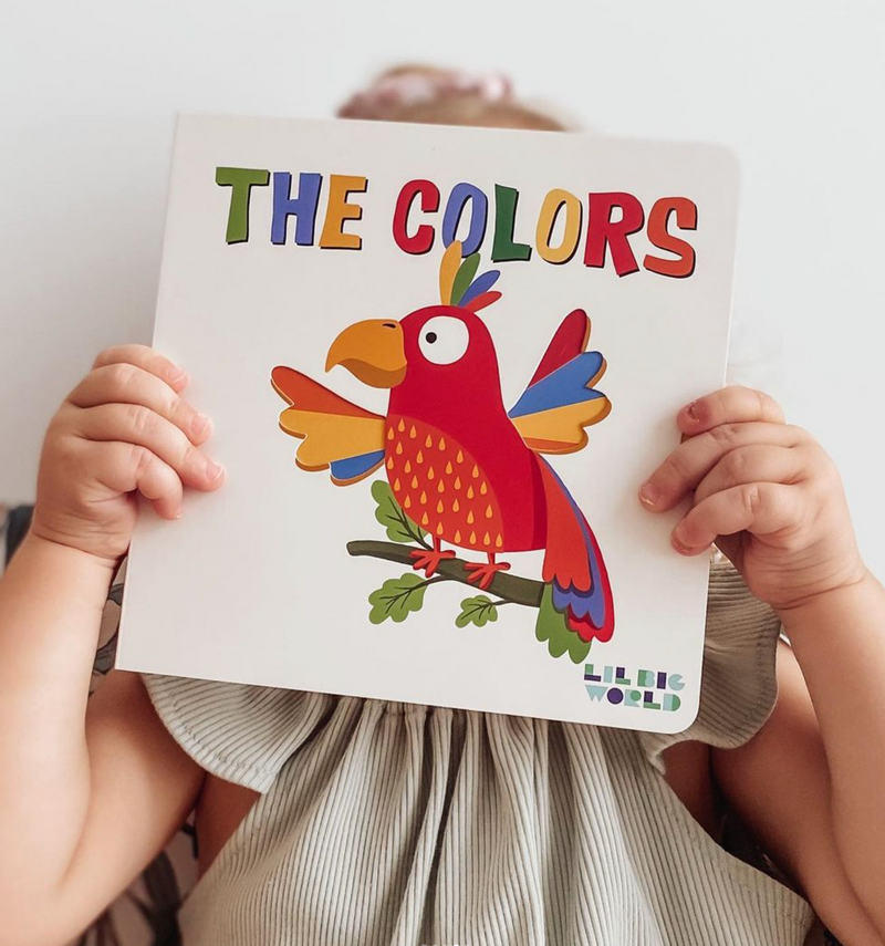 The Colours - Interactive Book - Little Explorers Toy Shop - LILBIGWORLD