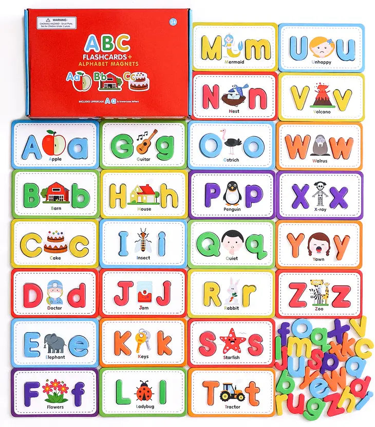 Flashcards & ABC Magnetic Letters - Little Explorers Toy Shop - Curious Columbus