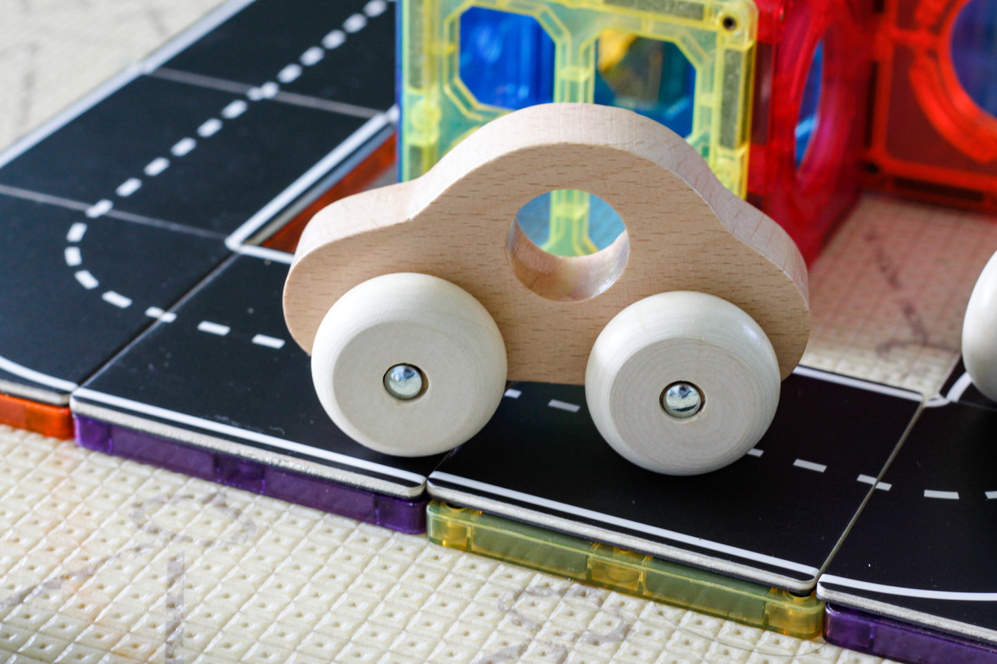 Wooden Toy Car - Little Explorers Toy Shop - Kaper Kidz
