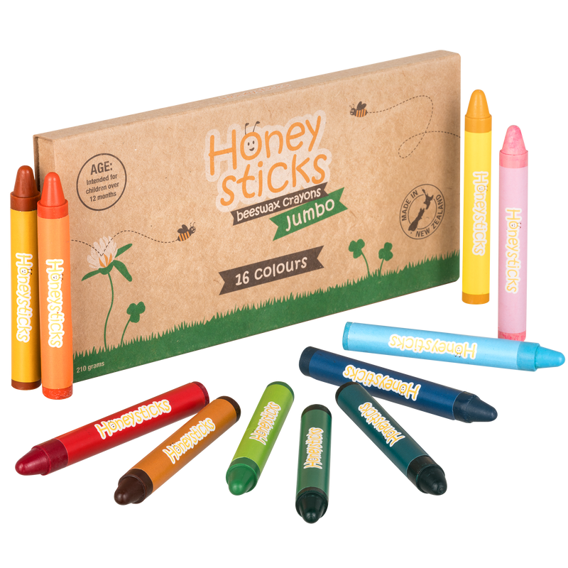 Honeysticks Jumbo Crayons - Little Explorers Toy Shop - Honey Sticks