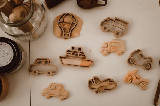 Mini Transport Eco Cutter Set - Little Explorers Toy Shop - Kinfolk And Co